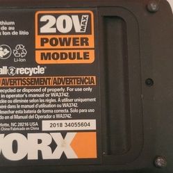 Worx Batteries & Chager.
