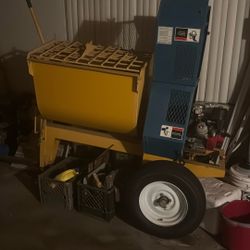 Towable mortar and concrete Mixer