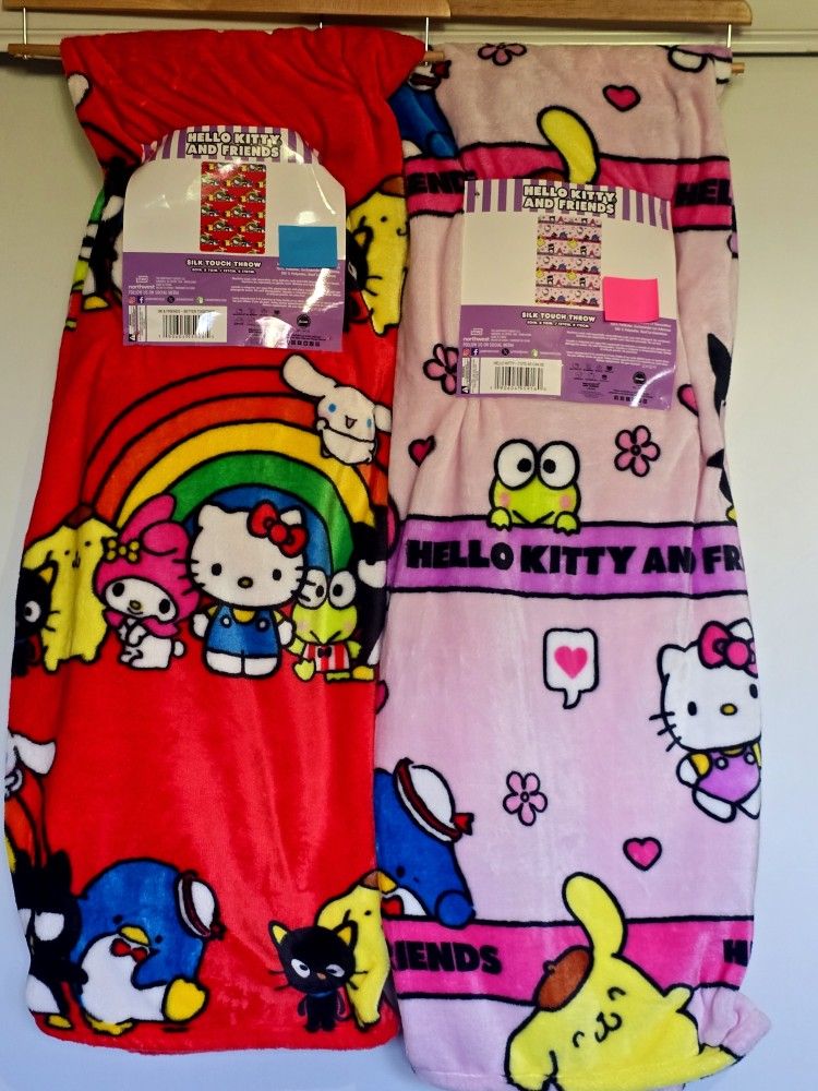 ❤️ Hello Kitty And Friends Blankets ❤️