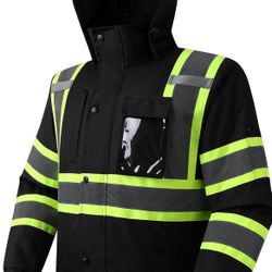 Winter Safety Jacket Durable and Waterproof