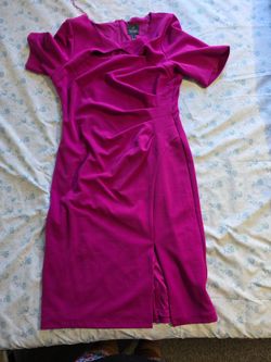 Adrianna Papell size 12 pink dress