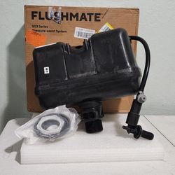 FLUSHMATE M-101526-F31K Pressure Assist Flushing System, 503 Series, 1.6 GPF