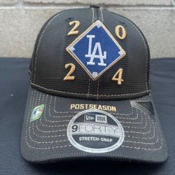 LA Dodgers New Era Black Hat