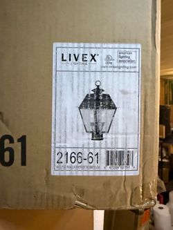 Livex Lighting 2166-61 Outdoor Post Lantern