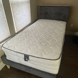 New Single bed with lights up with mattress