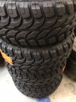 4x33-1250-20 mud Rdr tire $580cash only no bargain price firm