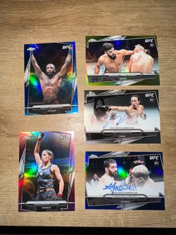 UFC Topps Chrome 2026 set of cards