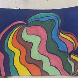 Abstract Acrylic Painting New