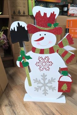 Christmas snowman decor