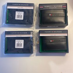 Tommy Hilfiger, leather black wallet