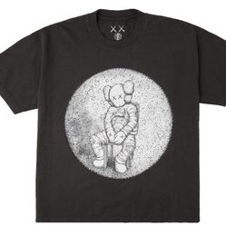 Kid Cudi X Kaws Moon Man Tshirt