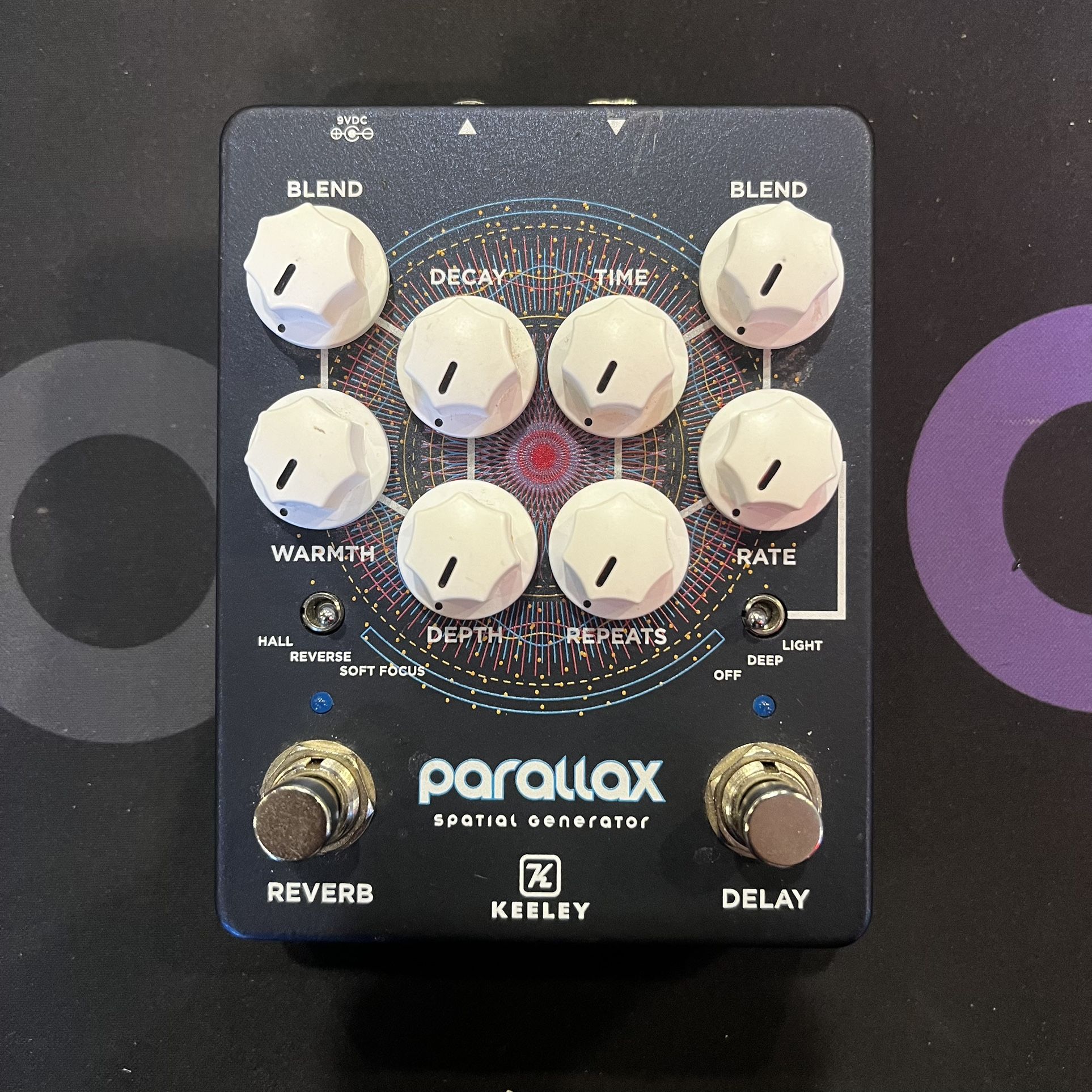 Keeley Parallax Spatial Generator Electric Guitar Pedal