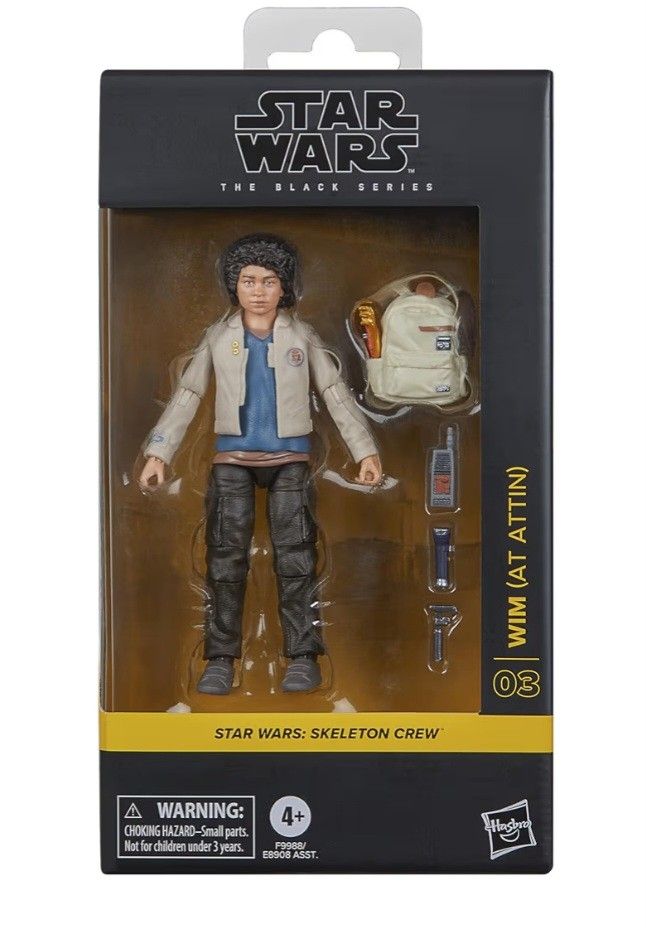 Star Wars The Black Series Skeleton Crew 6 Inch Action Figure (2024 Wave 2A) - Wim (at Attin)