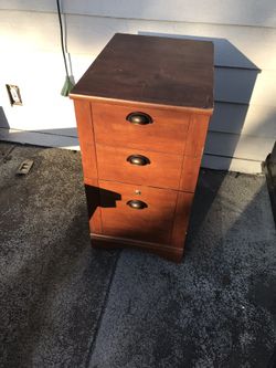 Wooden Cabinet with Drawers