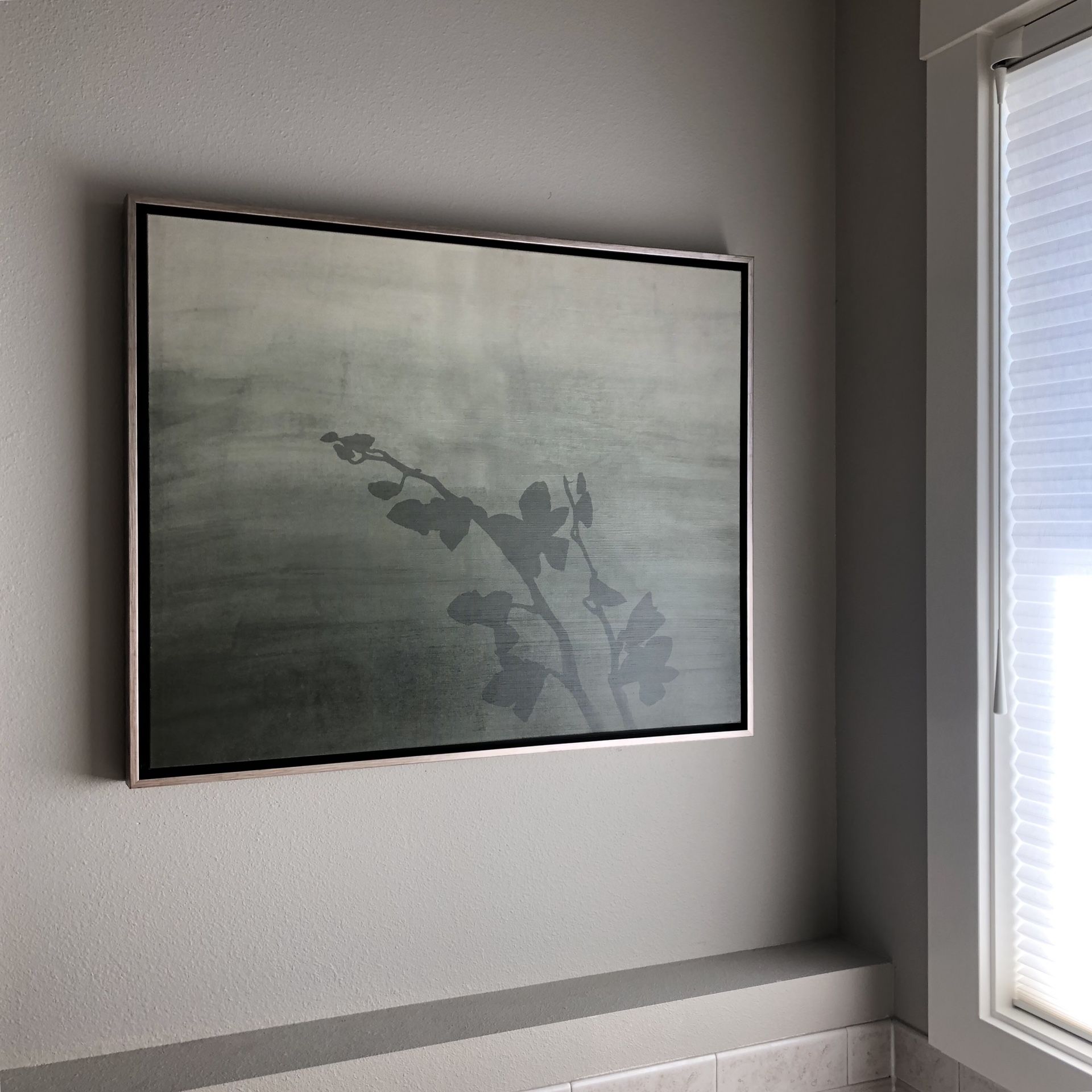 Designer canvas art on linen NEW