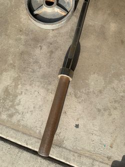Barbell and 25 lbs plates