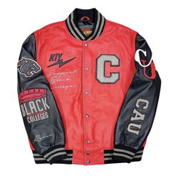 Clark Atlanta University Leather Jacket 