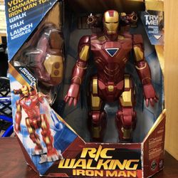 BRAN NEW Walking Toy Marvel Avengers 2010 Hasbro R/C Remote Control Iron Man 2 