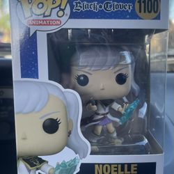 Funko Pop Of Black Clover Of Noelle