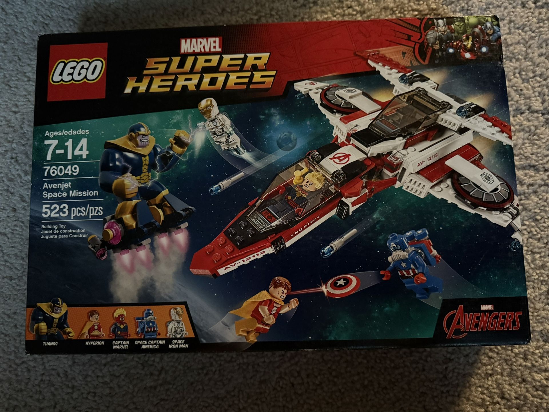 Lego Marvel Superheroes 76049 Avenjet Space Mission 
