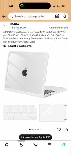 MacBook Air 13-inch protector case