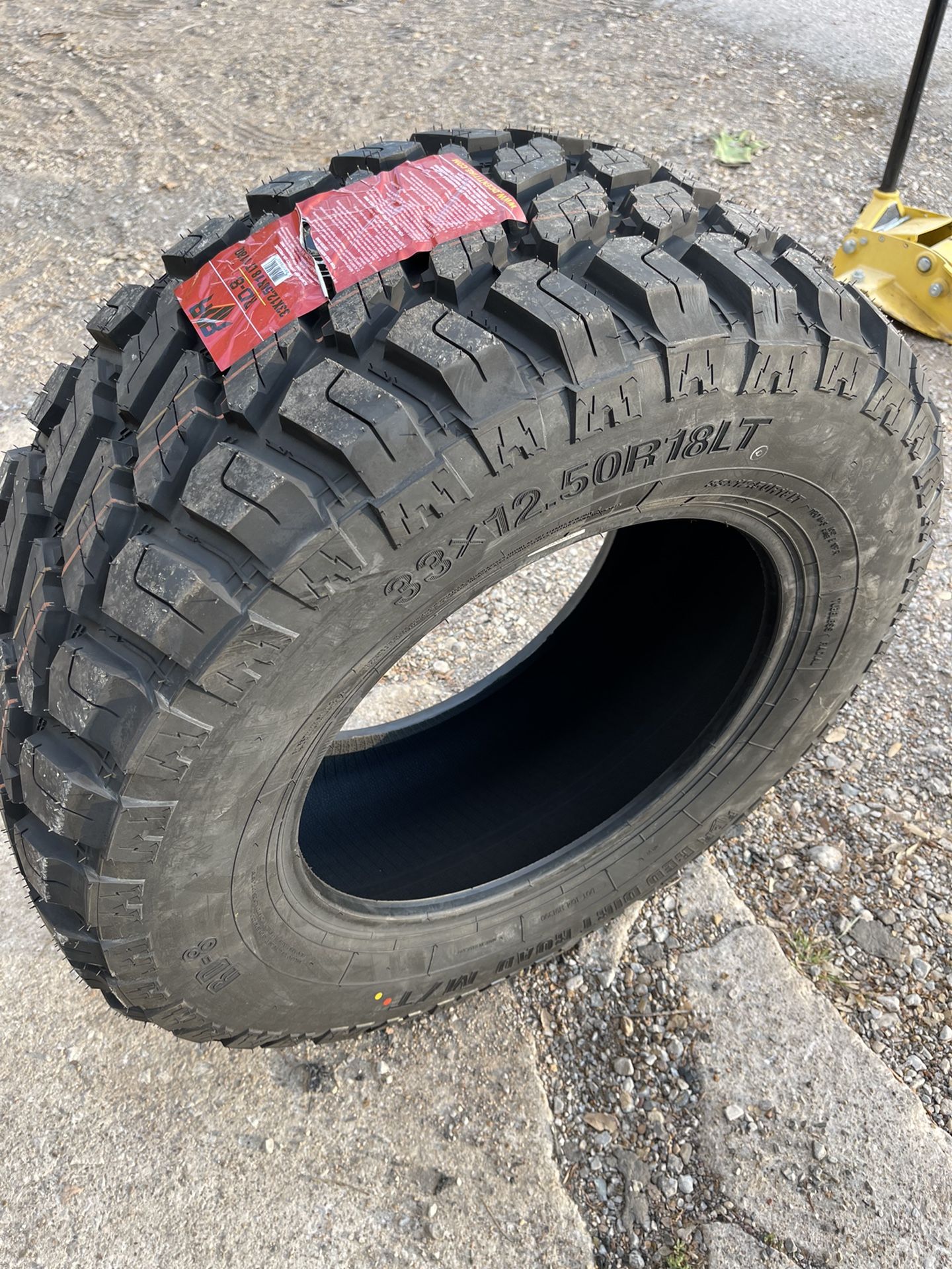 $255 Each 33x12.50r18 MT RDR Tires 33x12.50x18 M/T Tire 33x12.50r18LT Llantas Nuevas 33 X 12.50 R18 R 18” 18 Llanta Nueva AT All Terrain A/T Toyo BFG