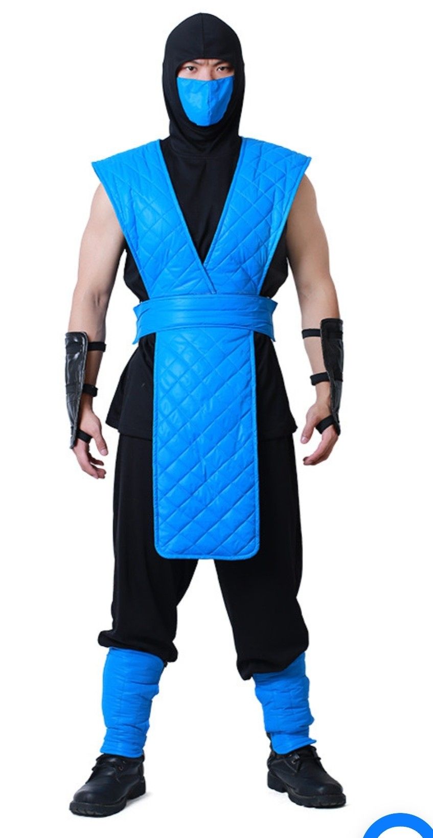 Mortal Kombat Sub-Zero Cosplay Costume adult size large