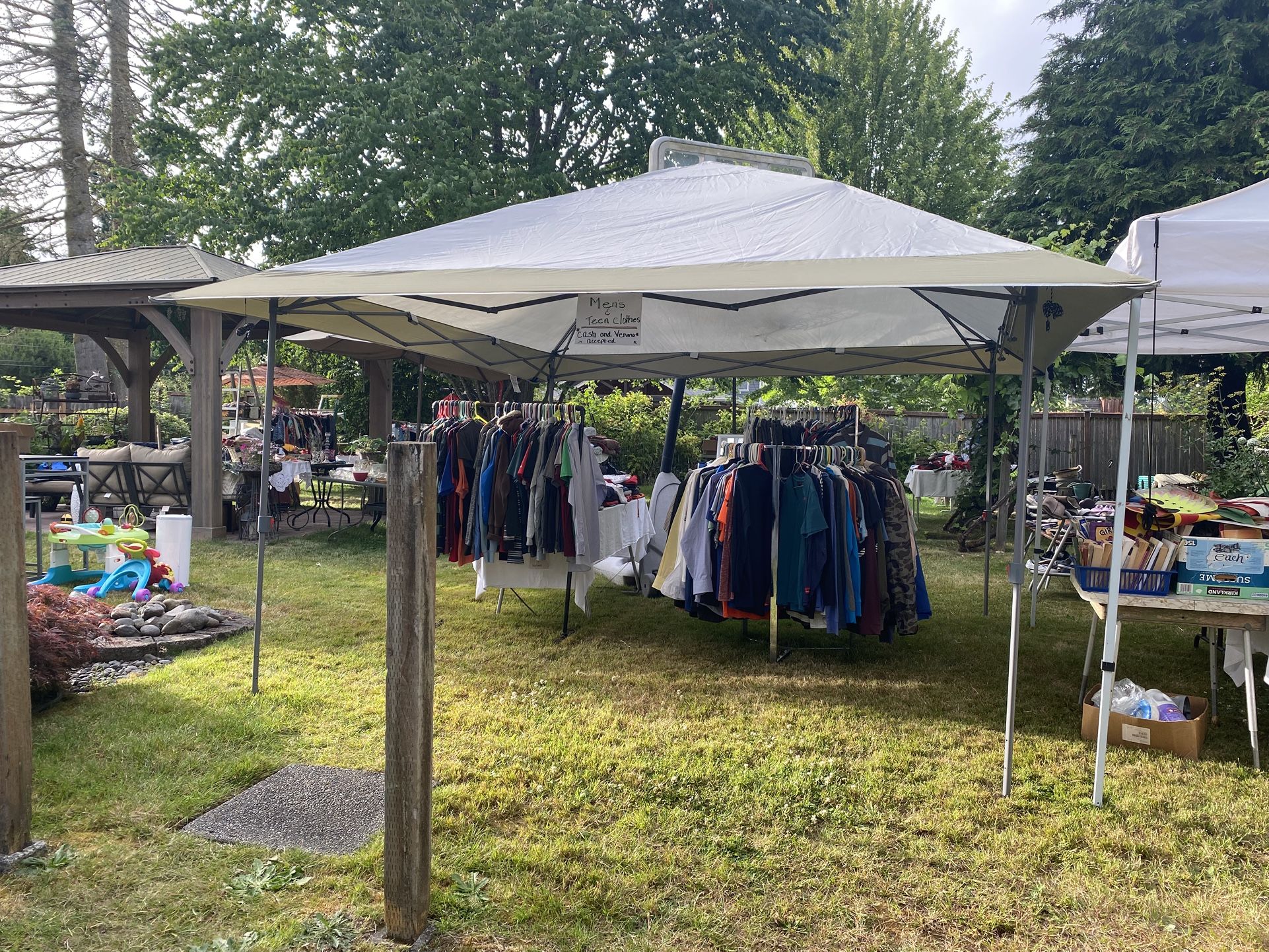 Gigantic Back Yard Sale TODAY!! - Multi Family At One Home July 12, 13