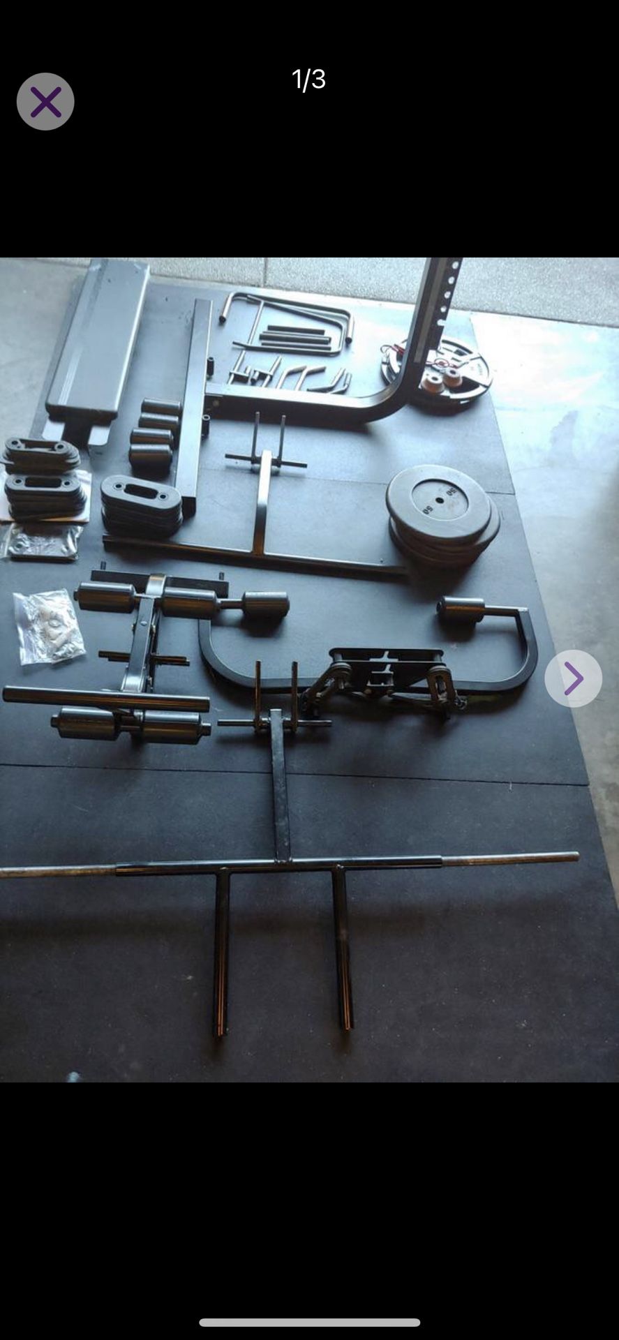 SOLO FLEX SOLOFLEX Complete, Parts, Custom Squat Back Extras