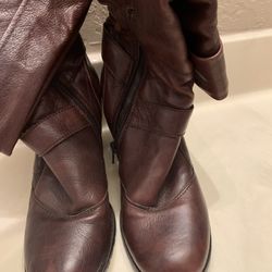 Aldo Boot Leather 