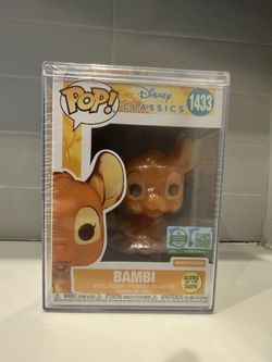 Funko Pop Bambi #1433 GITD Glow in the Dark Limited 5000 PCS Disney Classics w/ Protector