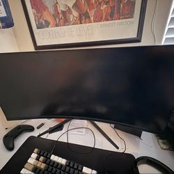 KTC ultra wide 34 inch monitor 3440x1440p 165hz 