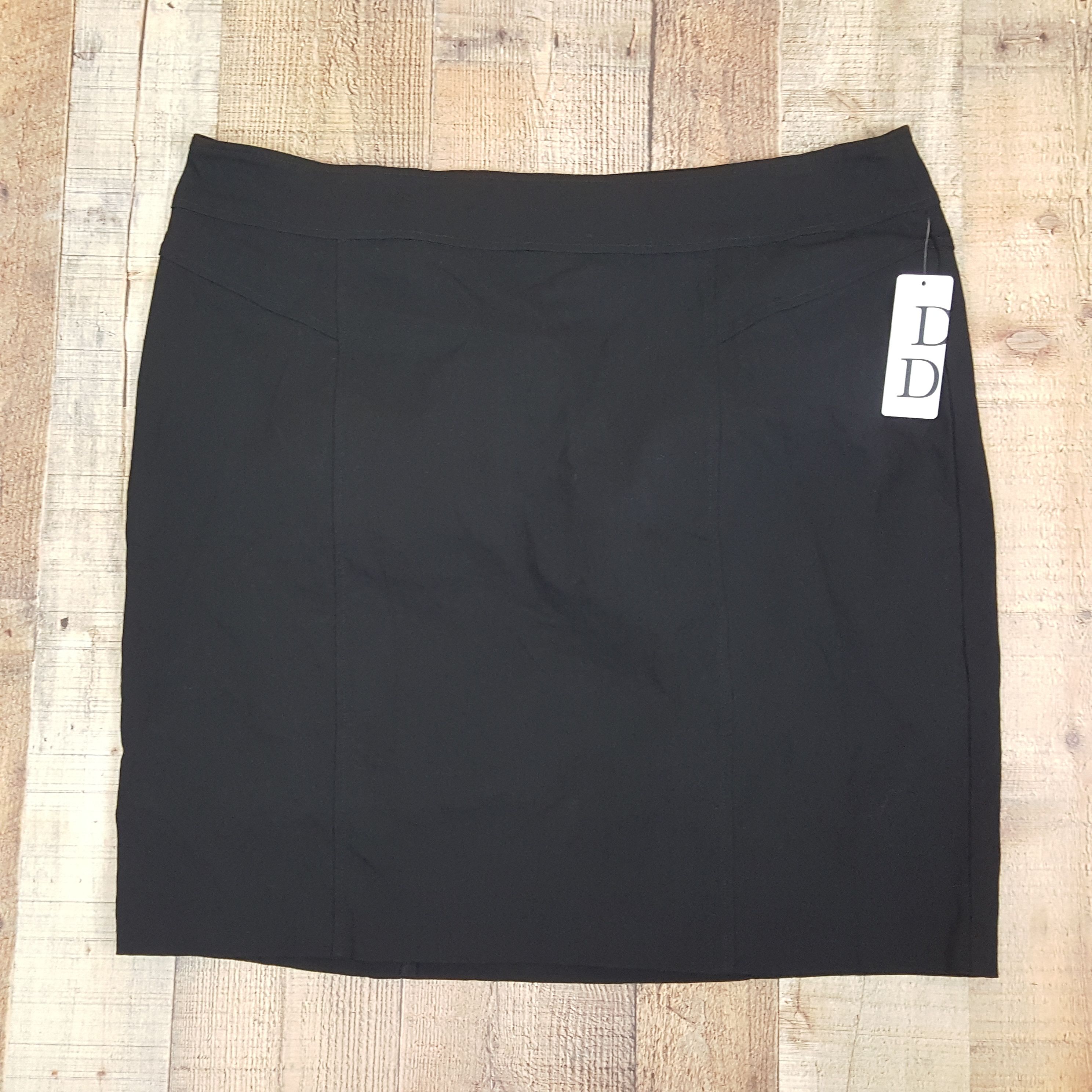 Dalia Collection Women's Skirt Size 22w Black NWT RC6