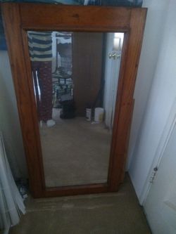 24"/47"Beveled antique mirror good shape