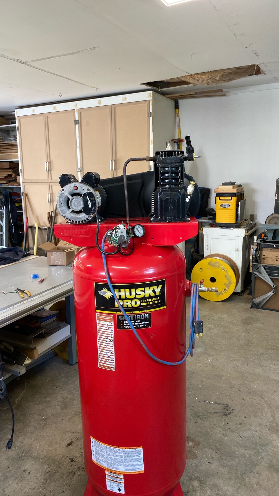 Husky Pro 60 Gal Air Compressor