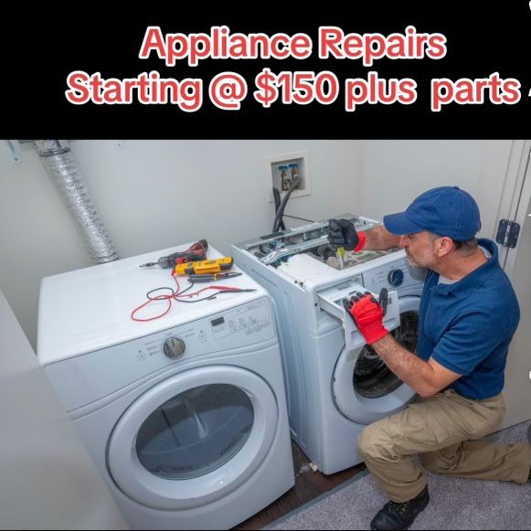 Expert Appliance Repair Starting @ $150