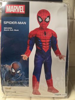 Marvel Spider-Man Toddler Costume 3T-4T