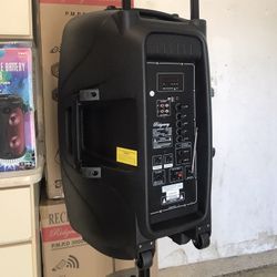 Wireless Speaker - Rechargeable - 15” Woofer 