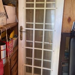 Porch door set 29x79