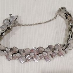 Vintage HSB Sterling Silver Bracelet