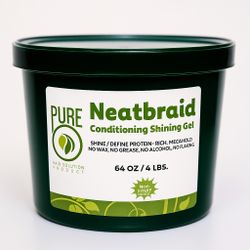 Jam For Braiding Beauty Professional Conditioning Shining Gel 64Oz / 4LB