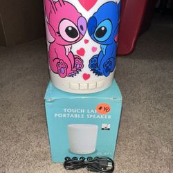 Stitch/Angela Speaker & Lamp