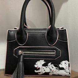 Disney X Skinny Dip London Black 101 Dalmatians Crossbody Purse Handbag