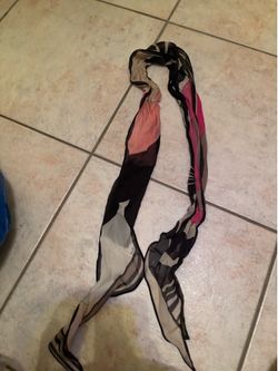 Emilio Pucci scarf logo head piece accessory bandeau head wear