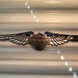 License  Plate Harley  Davidson  Decor Chrome 