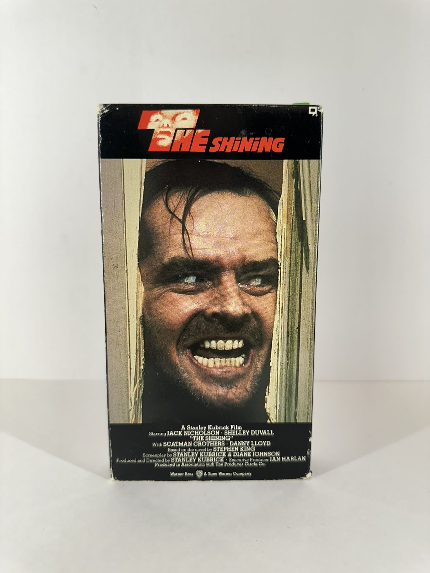 The Shining (VHS, 1991) Jack Nicholson Shelley Duvall Warner Home Video