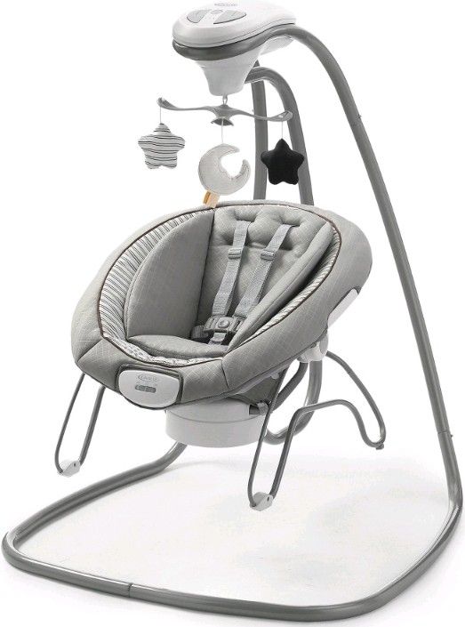 Graco DuetConnect Deluxe Multi-Direction Baby Swing and Bouncer