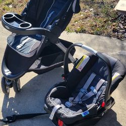 Graco Sports Edition Stroller and Car Seat