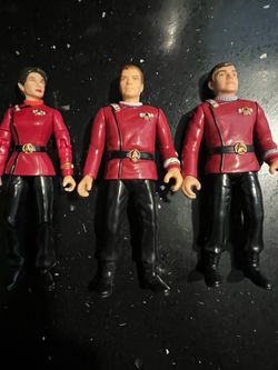 Star Trek Wrath of Khan figures lot