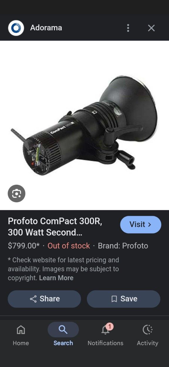 Profoto Compact 300